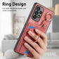 Retro Skin-feel Ring Card Bag Phone Case with Hang Loop