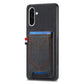 Denim Texture Leather Skin Phone Case with Card Slot