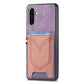 Denim Texture Leather Skin Phone Case with Card Slot