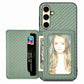 Carbon Fiber Magnetic Card Wallet RFID Blocking Phone Case, For Samsung Galaxy S25 Edge 5G, For Samsung Galaxy A56 5G, For Samsung Galaxy A36, For Samsung Galaxy S25 5G, For Samsung Galaxy S25+ 5G, For Samsung Galaxy S25 Ultra 5G�����������������������...