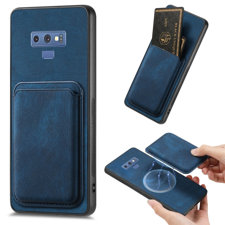 Retro Leather Card Bag Magnetic Phone Case