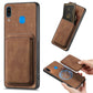 Retro Leather Card Bag Magnetic Phone Case