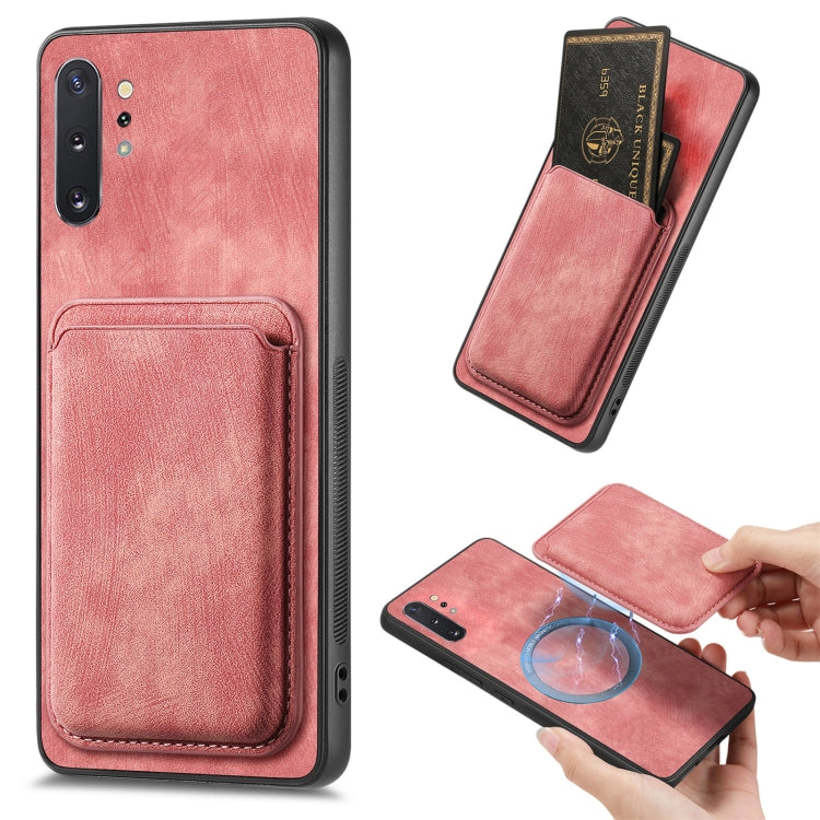 Retro Leather Card Bag Magnetic Phone Case