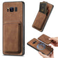 Retro Leather Card Bag Magnetic Phone Case