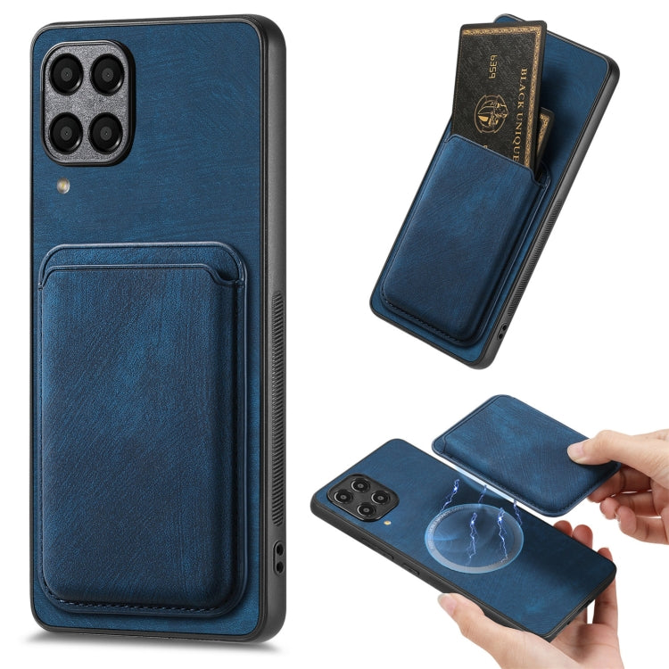 Retro Leather Card Bag Magnetic Phone Case