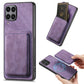 Retro Leather Card Bag Magnetic Phone Case