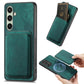 Retro Leather Card Bag Magnetic Phone Case