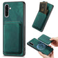 Retro Leather Card Bag Magnetic Phone Case