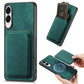 Retro Leather Card Bag Magnetic Phone Case