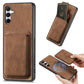Retro Leather Card Bag Magnetic Phone Case