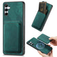 Retro Leather Card Bag Magnetic Phone Case