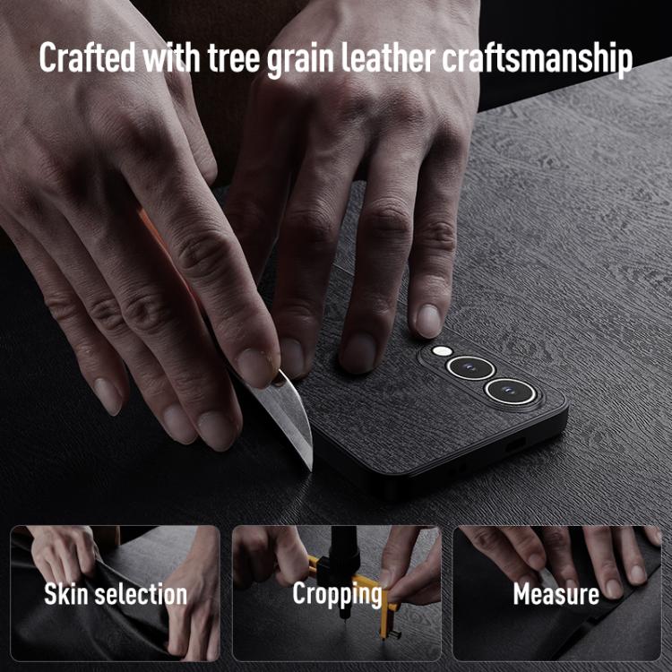 Tree Bark Leather Shockproof Phone Case, For Samsung Galaxy S25 Edge 5G, For Samsung Galaxy A26 5G, For Samsung Galaxy A36, For Samsung Galaxy A16 4G, For Samsung Galaxy A06 4G, For Samsung Galaxy S24 FE 5G, For Samsung Galaxy M55, For Samsung Galaxy A...