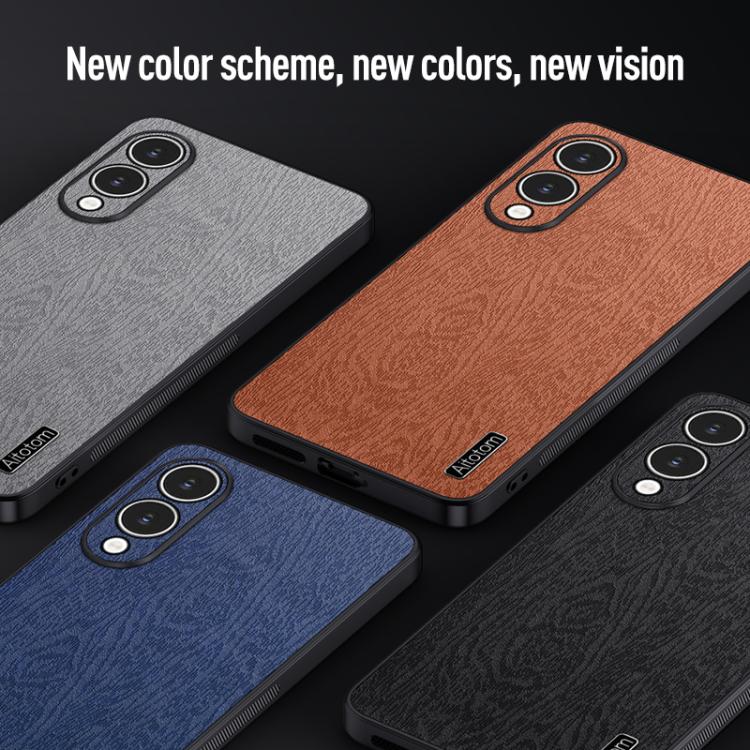 Tree Bark Leather Shockproof Phone Case, For Samsung Galaxy S25 Edge 5G, For Samsung Galaxy A26 5G, For Samsung Galaxy A36, For Samsung Galaxy A16 4G, For Samsung Galaxy A06 4G, For Samsung Galaxy S24 FE 5G, For Samsung Galaxy M55, For Samsung Galaxy A...