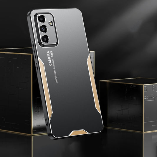 Blade Series TPU Hybrid Metal Phone Case