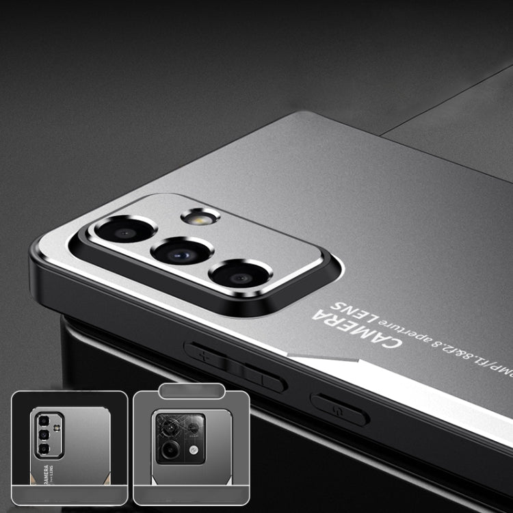 Blade Series TPU Hybrid Metal Phone Case