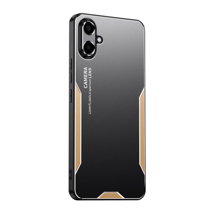 Blade Series TPU Hybrid Metal Phone Case
