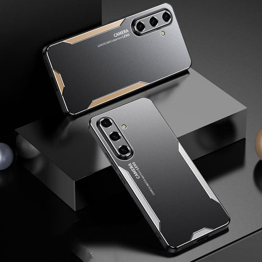 Blade Series TPU Hybrid Metal Phone Case