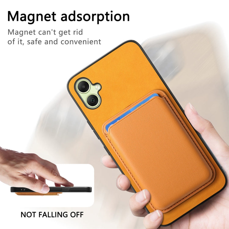 Retro Magsafe Card Bag PU Back Cover Phone Case