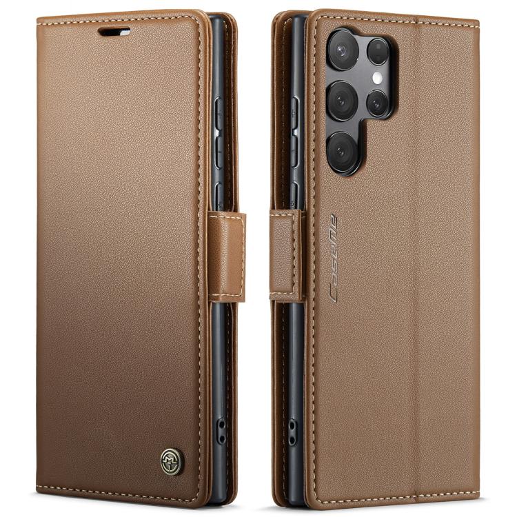 CaseMe 023 Butterfly Buckle Litchi Texture RFID Anti-theft Leather Phone Case