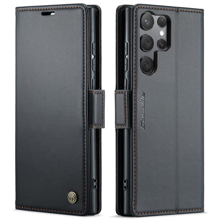 CaseMe 023 Butterfly Buckle Litchi Texture RFID Anti-theft Leather Phone Case