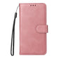 ENKAY Card Wallet Calf Texture Leather Phone Case with Screen Film