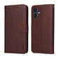 ENKAY Card Wallet Calf Texture Leather Phone Case with Screen Film