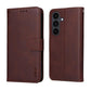 ENKAY Card Wallet Calf Texture Leather Phone Case with Screen Film