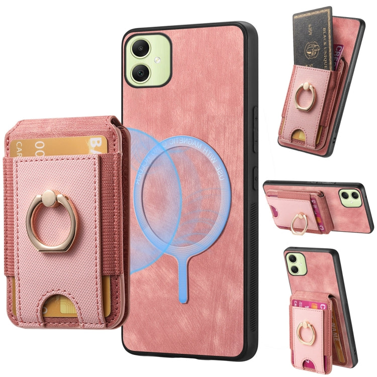 Retro Splitable Magnetic Stand Card Bag Leather Phone Case