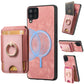 Retro Splitable Magnetic Stand Card Bag Leather Phone Case