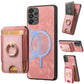 Retro Splitable Magnetic Stand Card Bag Leather Phone Case