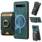 Retro Splitable Magnetic Stand Card Bag Leather Phone Case