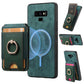 Retro Splitable Magnetic Stand Card Bag Leather Phone Case