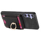 Retro Splitable Magnetic Stand Card Bag Leather Phone Case