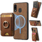 Retro Splitable Magnetic Stand Card Bag Leather Phone Case