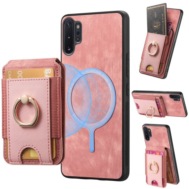 Retro Splitable Magnetic Stand Card Bag Leather Phone Case