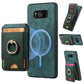 Retro Splitable Magnetic Stand Card Bag Leather Phone Case