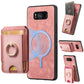 Retro Splitable Magnetic Stand Card Bag Leather Phone Case
