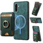Retro Splitable Magnetic Stand Card Bag Leather Phone Case