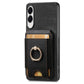 Retro Splitable Magnetic Stand Card Bag Leather Phone Case