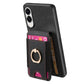 Retro Splitable Magnetic Stand Card Bag Leather Phone Case