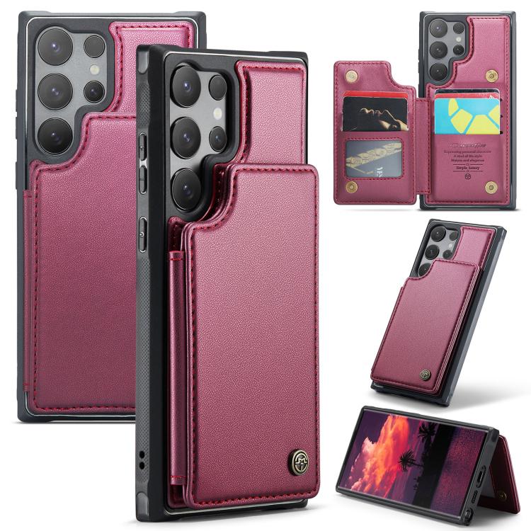 CaseMe C22 Card Slots Holder RFID Anti-theft Phone Case