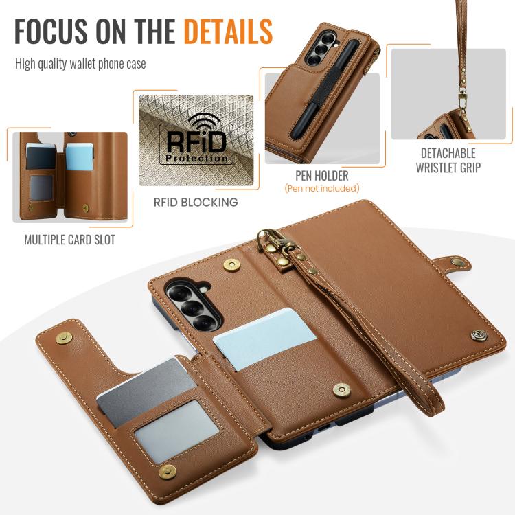 CaseMe C22 Card Slots Holder RFID Anti-theft Phone Case