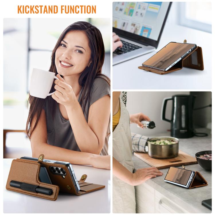 CaseMe C22 Card Slots Holder RFID Anti-theft Phone Case