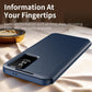 Smart View Window Leather Phone Case with Card Slot