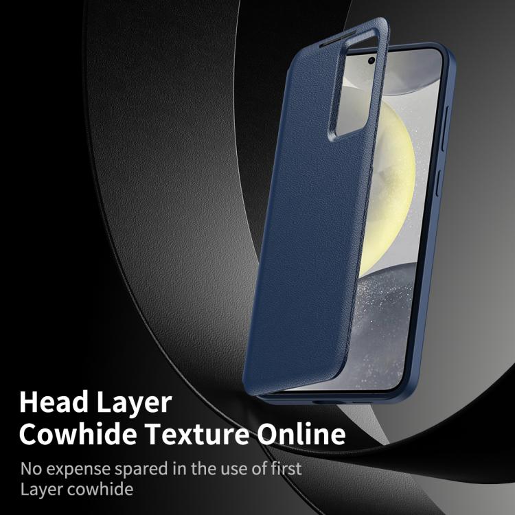 Smart View Window Leather Phone Case with Card Slot