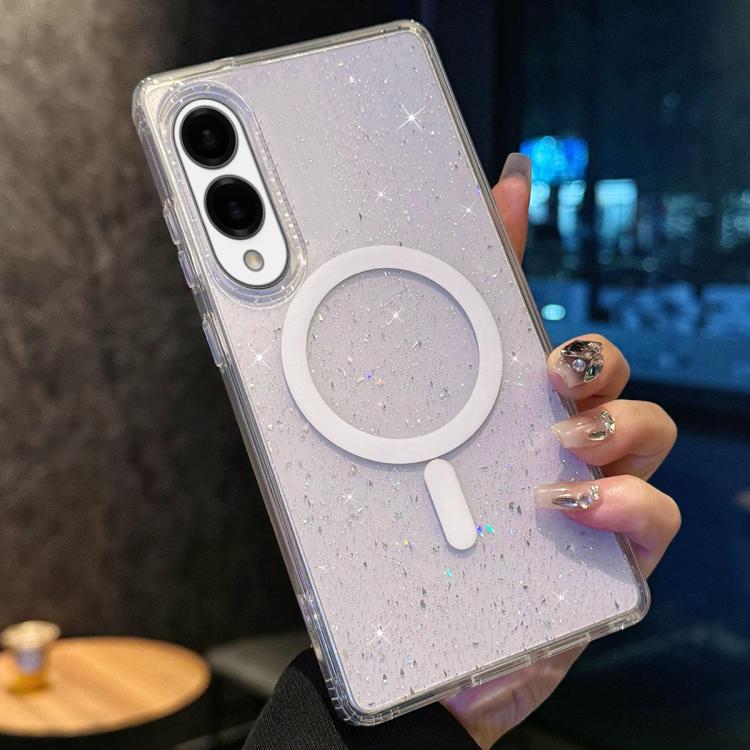 Sequins Glitter MagSafe TPU Phone Case, For Samsung Galaxy S25 Edge 5G, For Samsung Galaxy S25 5G, For Samsung Galaxy S25+ 5G, For Samsung Galaxy S25 Ultra 5G