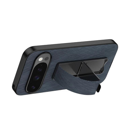 Electroplating Wristband Holder Brushed Texture Phone Case, For Google Pixel 10 / 10 Pro