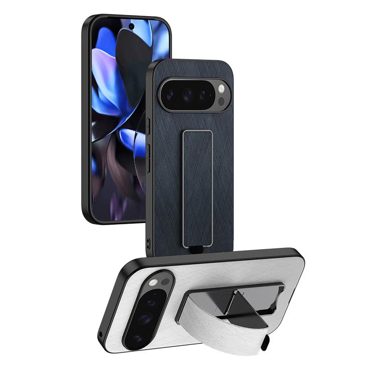 Electroplating Wristband Holder Brushed Texture Phone Case, For Google Pixel 10 / 10 Pro