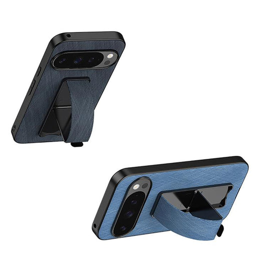 Electroplating Wristband Holder Brushed Texture Phone Case, For Google Pixel 10 / 10 Pro