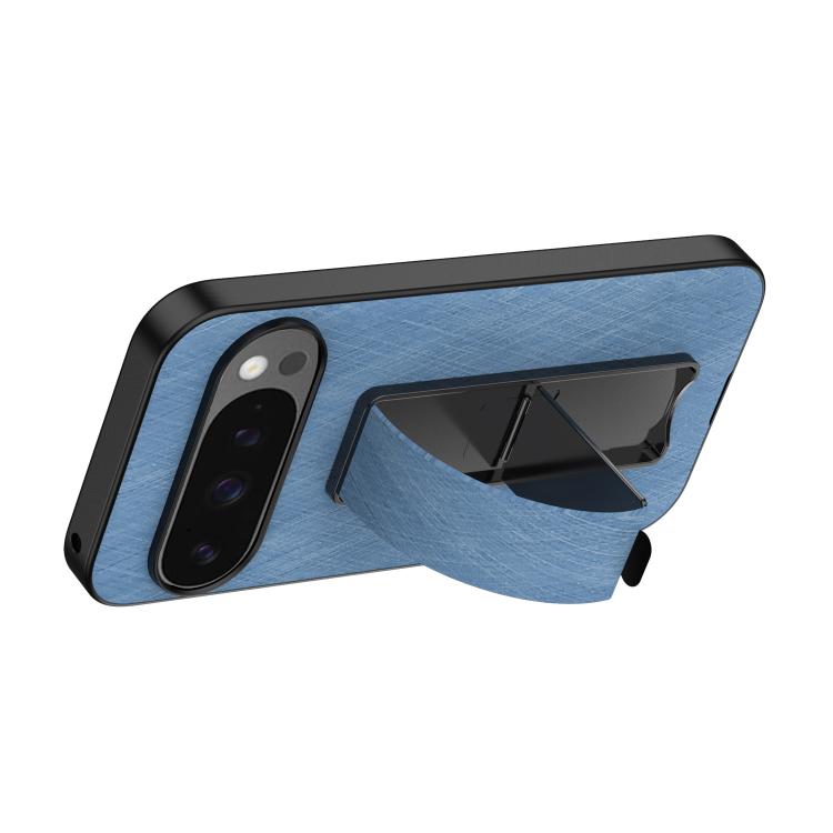 Electroplating Wristband Holder Brushed Texture Phone Case, For Google Pixel 10 / 10 Pro